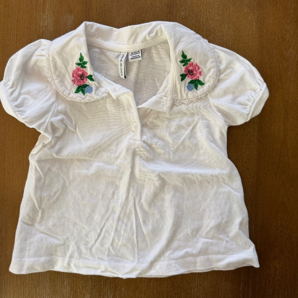 Janie and Jack Embroidered Shirt